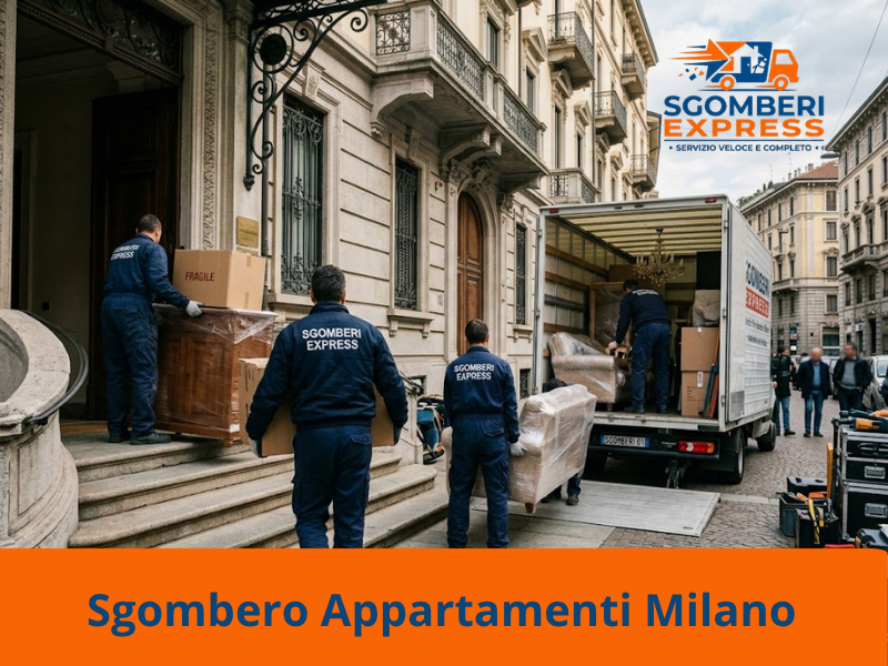 sgombero appartamenti milano